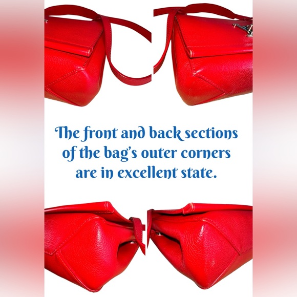 148 Preloved Louis Vuitton Rubis Tauruillon Lockme II BB ($$ Marked Down 2-9-25) - Picture 4 of 10